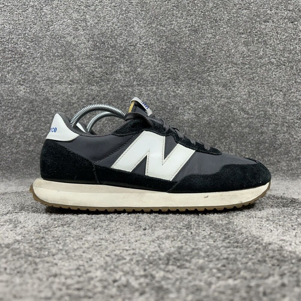 New Balance 237 Lifestyle MS237GA Men’s Size 10 Grey Athletic Running Shoes Used